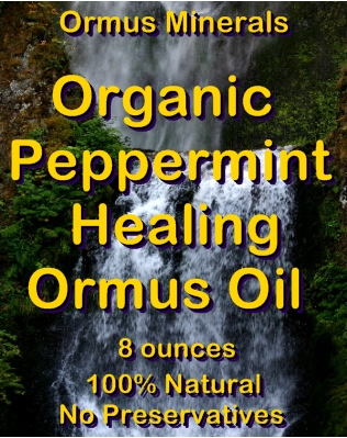 Ormus Minerals -Organic Peppermint Healing Ormus Oil